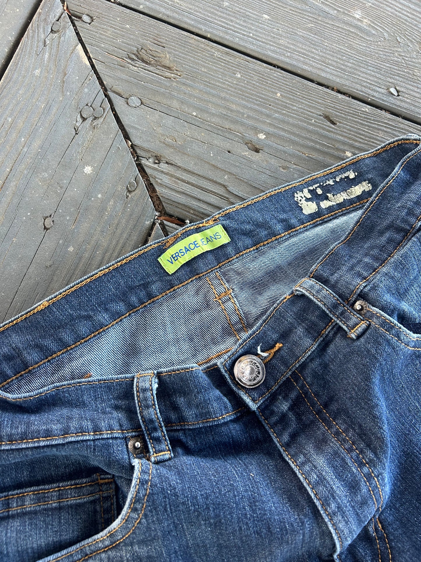 2000s Versace Jeans Straight Fit Denim (32x32)