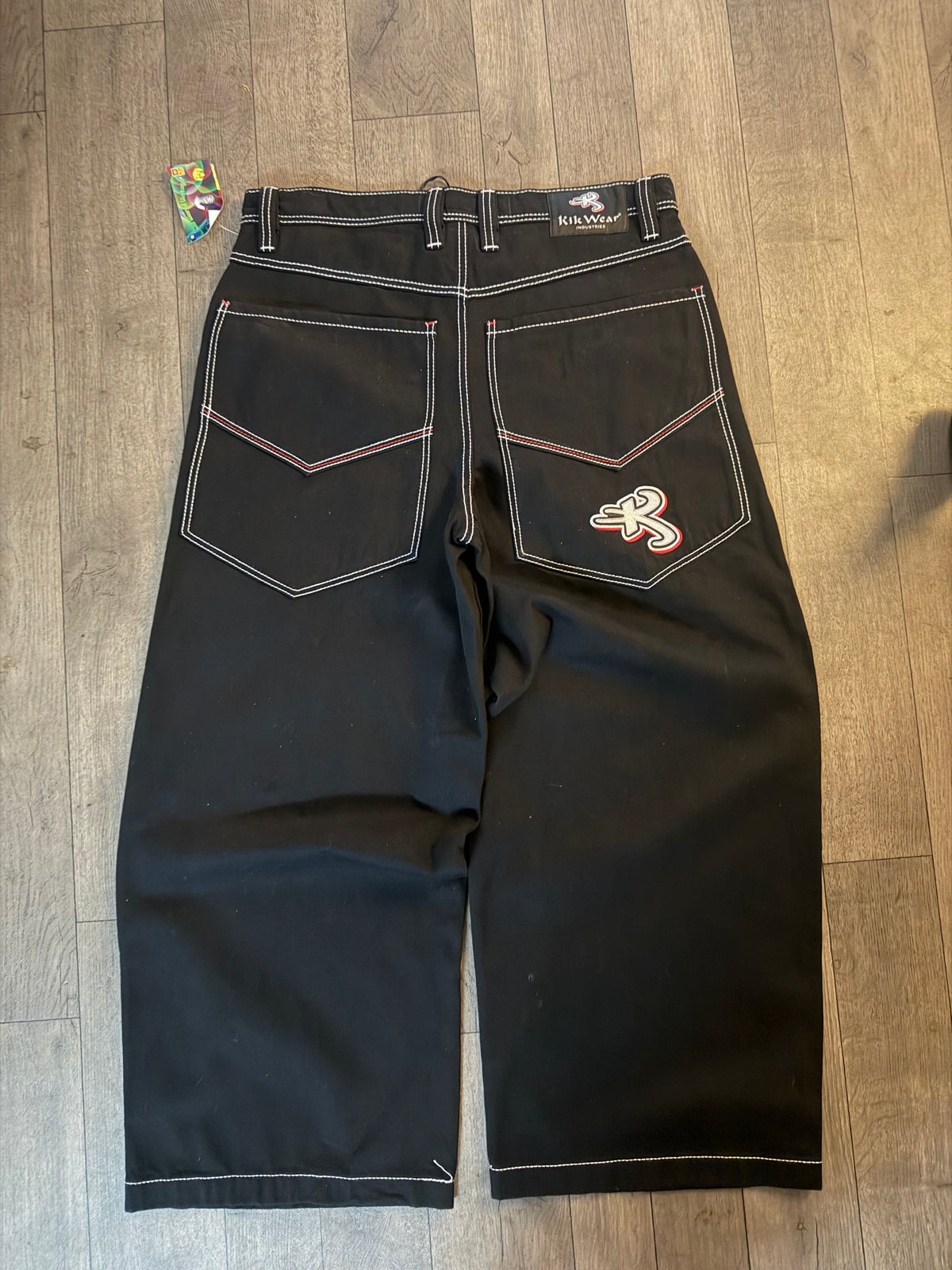 Kikwear Skateboard Baggy Denim Jeans 36x30