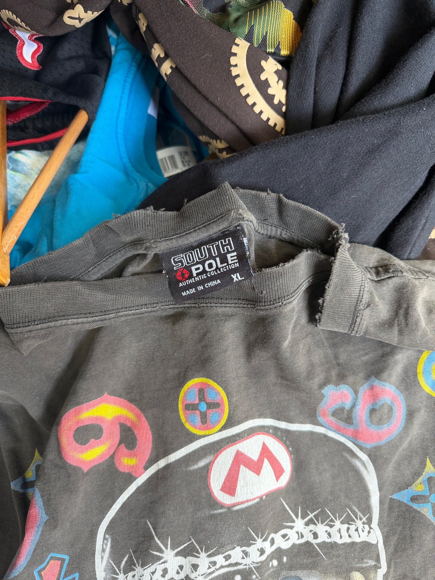 00s SouthPole “Hood Mario” Grail T-Shirt (X-Large)