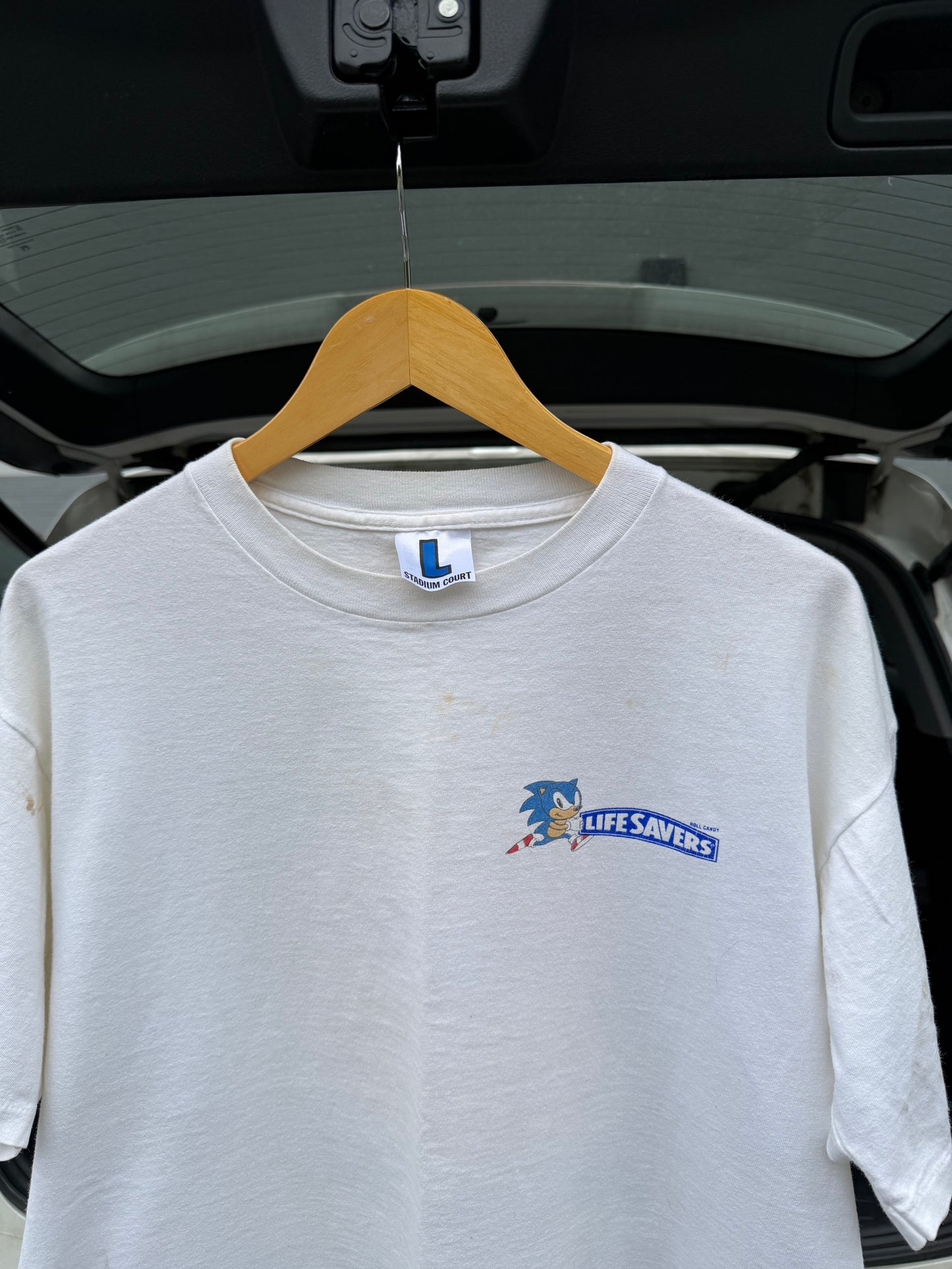 1993 Sonic Spinball Sega Genesis Promo Shirt (Large)