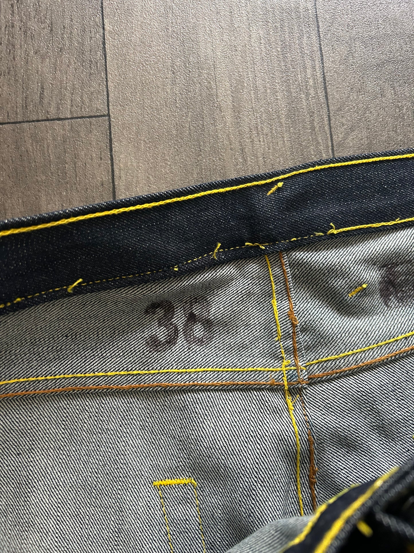 2000’s RMC Evisu Style Explicit Embroidery Denim (size 38)