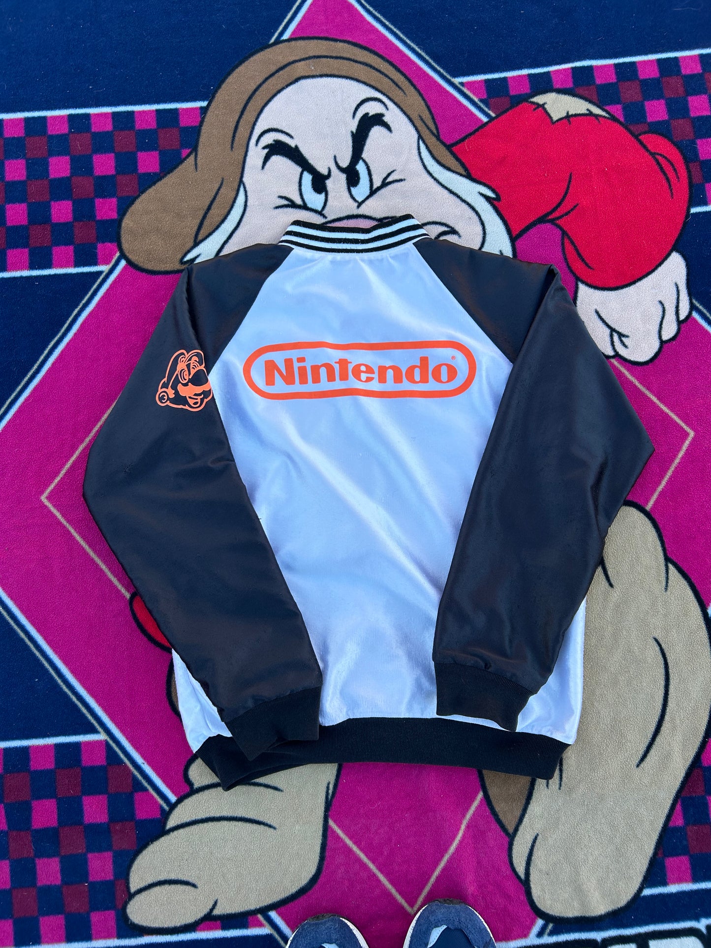 Vintage Nintendo Power Magazine Varsity Jacket Size Medium (RARE)