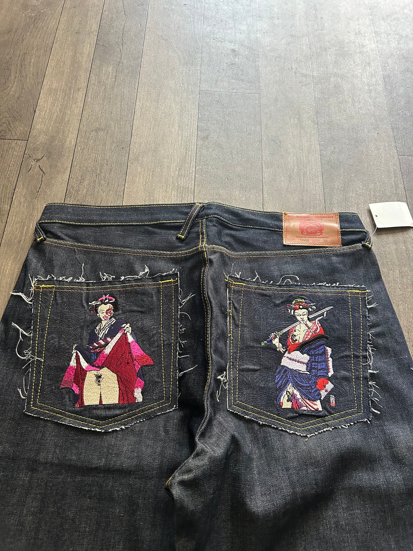 2000’s RMC Evisu Style Explicit Embroidery Denim (size 38)