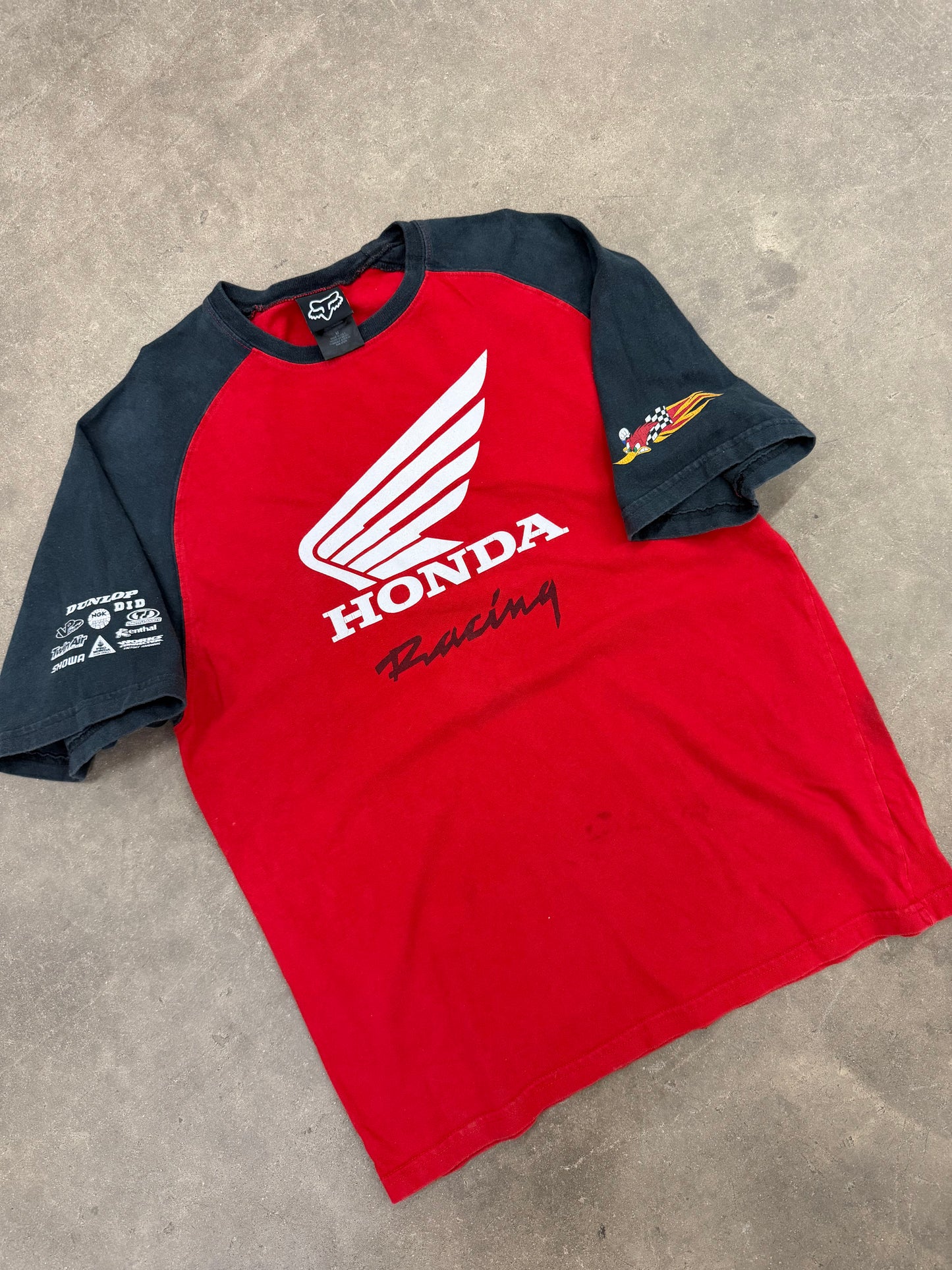 2000s BMX Honda Fox Racing Shirt (Large)