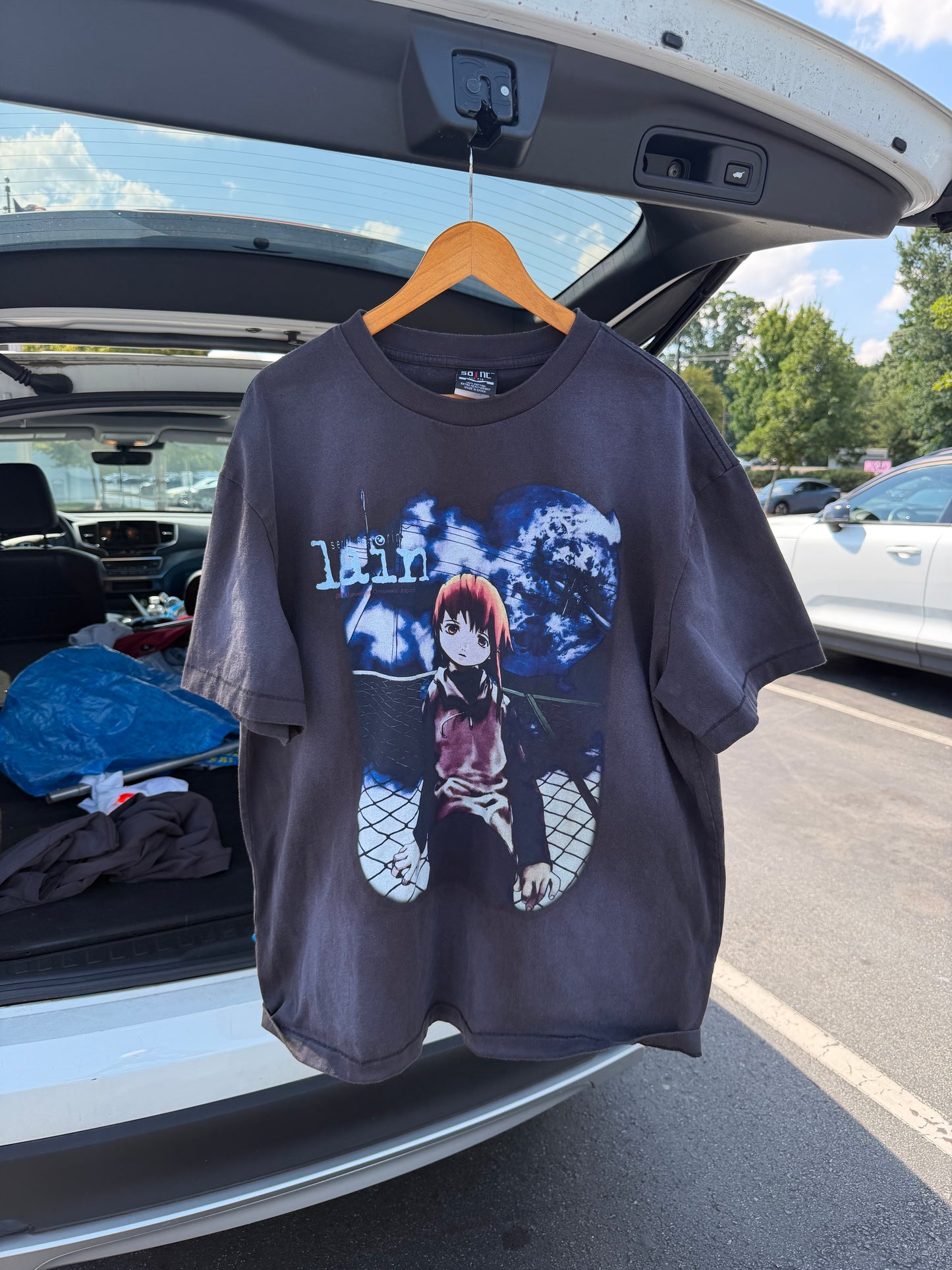 Saint Michael Designer Lain Anime Tee (X-Large)