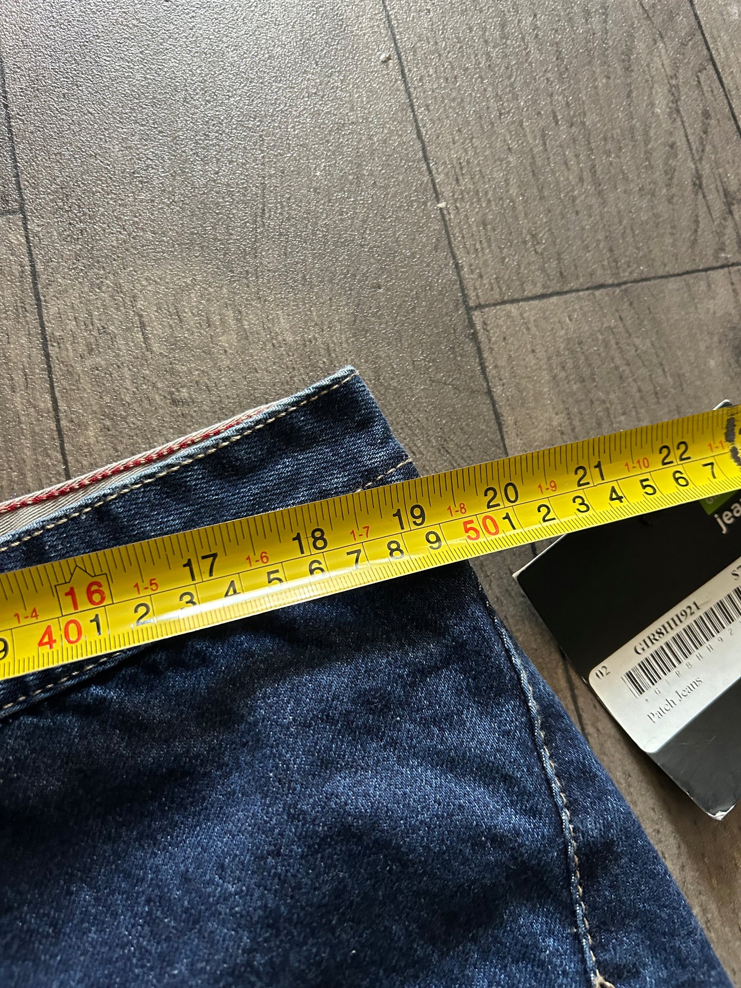 2000’s Girbaud “Back X Patch” Denim Jeans (size 38)