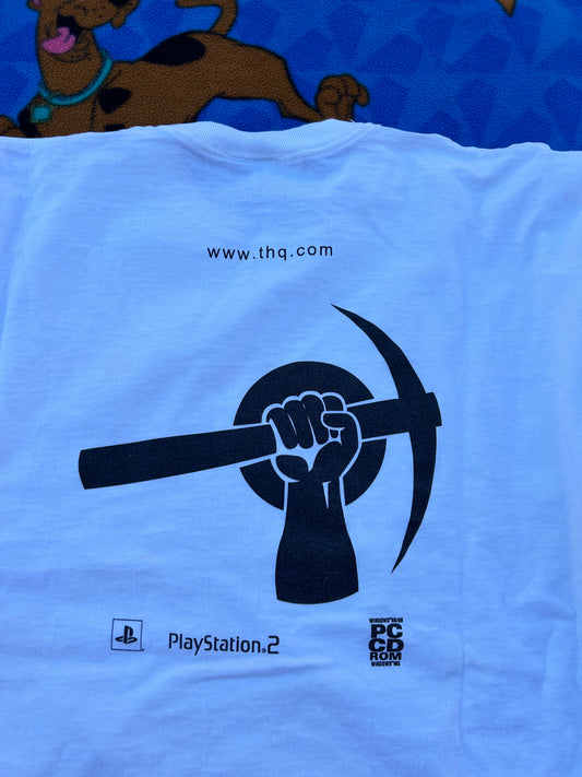 Vintage Red Faction PlayStation 2 Promo Shirt (X-Large)