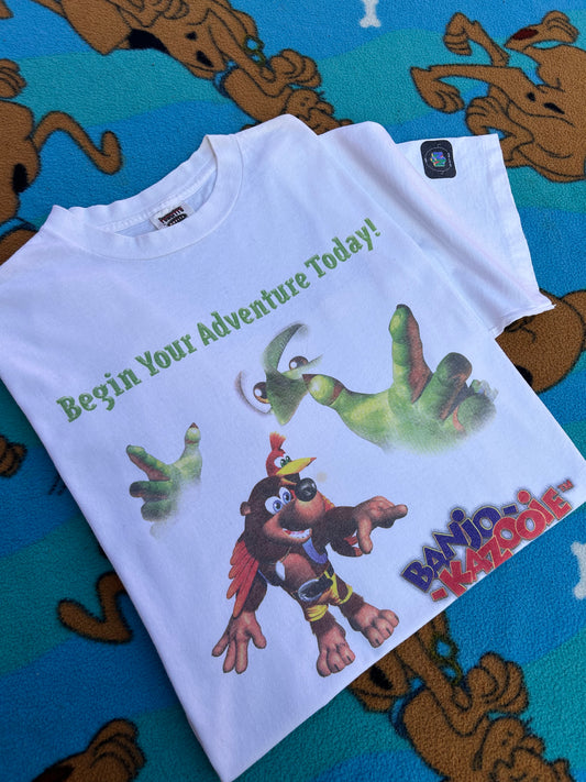 1997 Banjo Kazooie Nintendo 64 Promo Tee (XL)