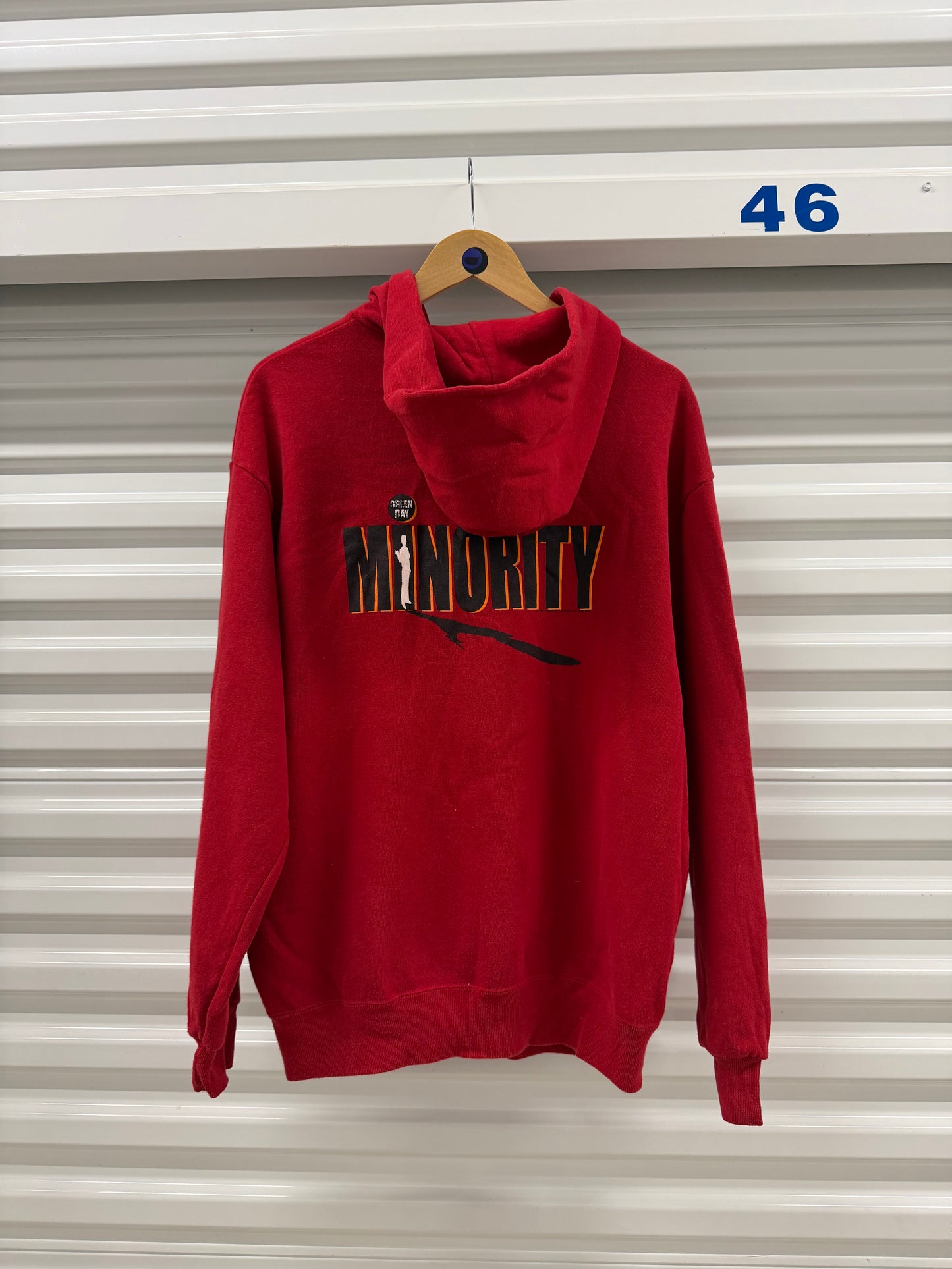 00’s Green Day Minority RARE Zip-Up Hoodie (Large)