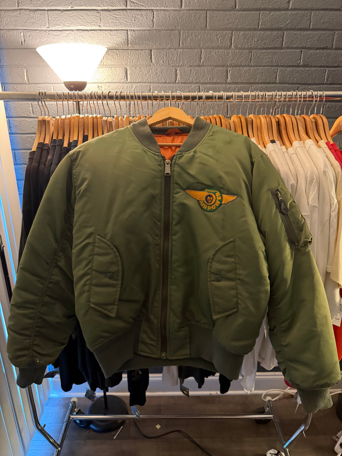 70’s Air Power Hasqvarna Bomber Jacket (M)