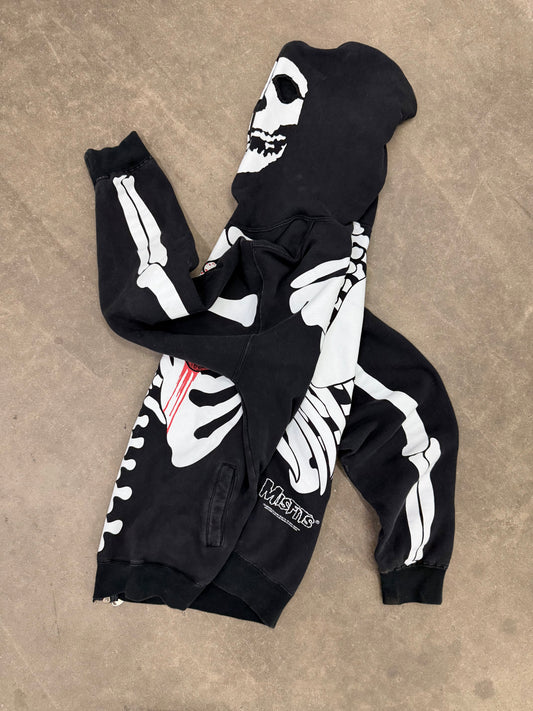 00s MisFits Grail Full Zip-Up Hoodie (Large)