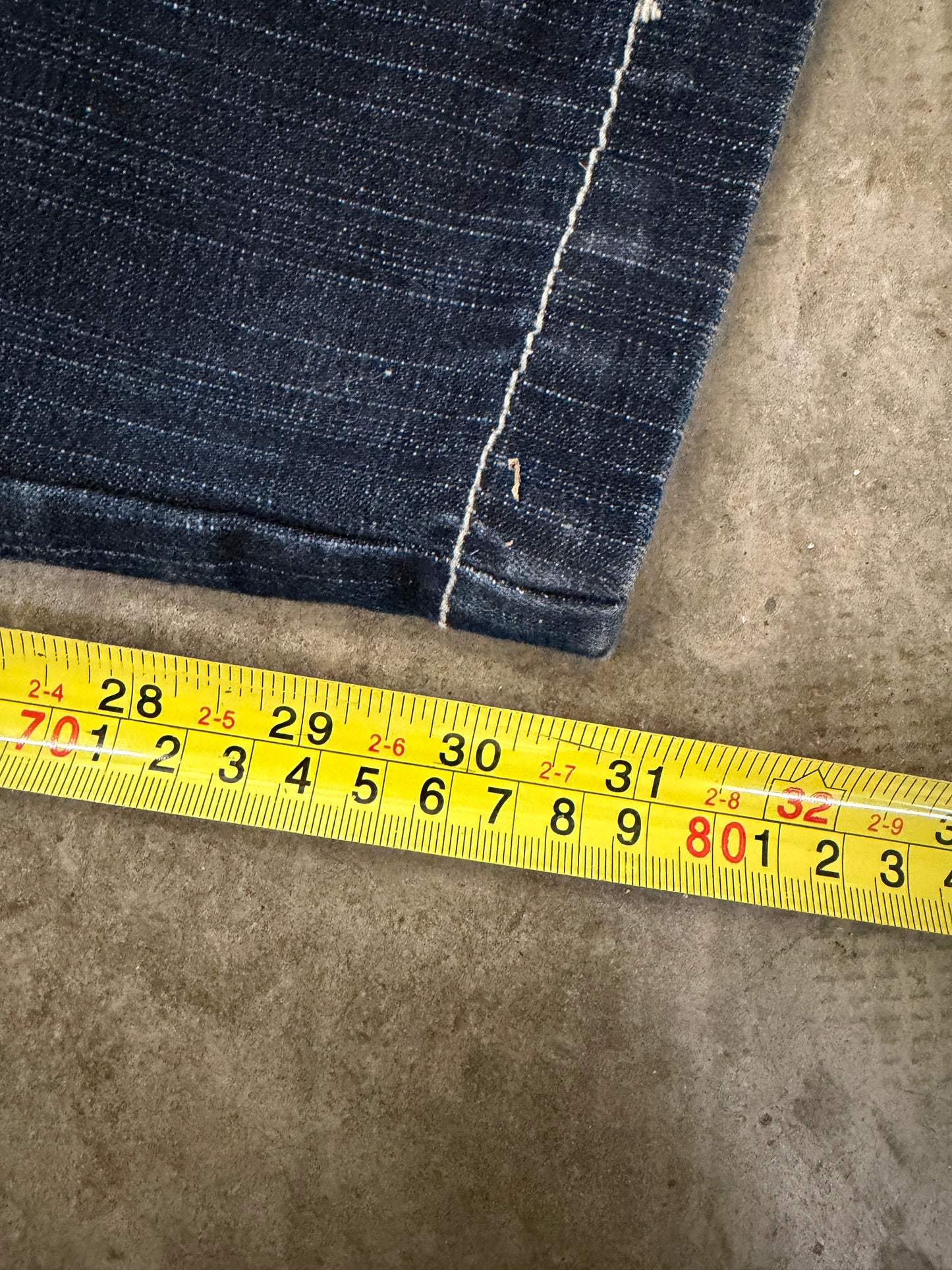 2000’s Raw Blue Japanese Embroidery Denim (40x32)