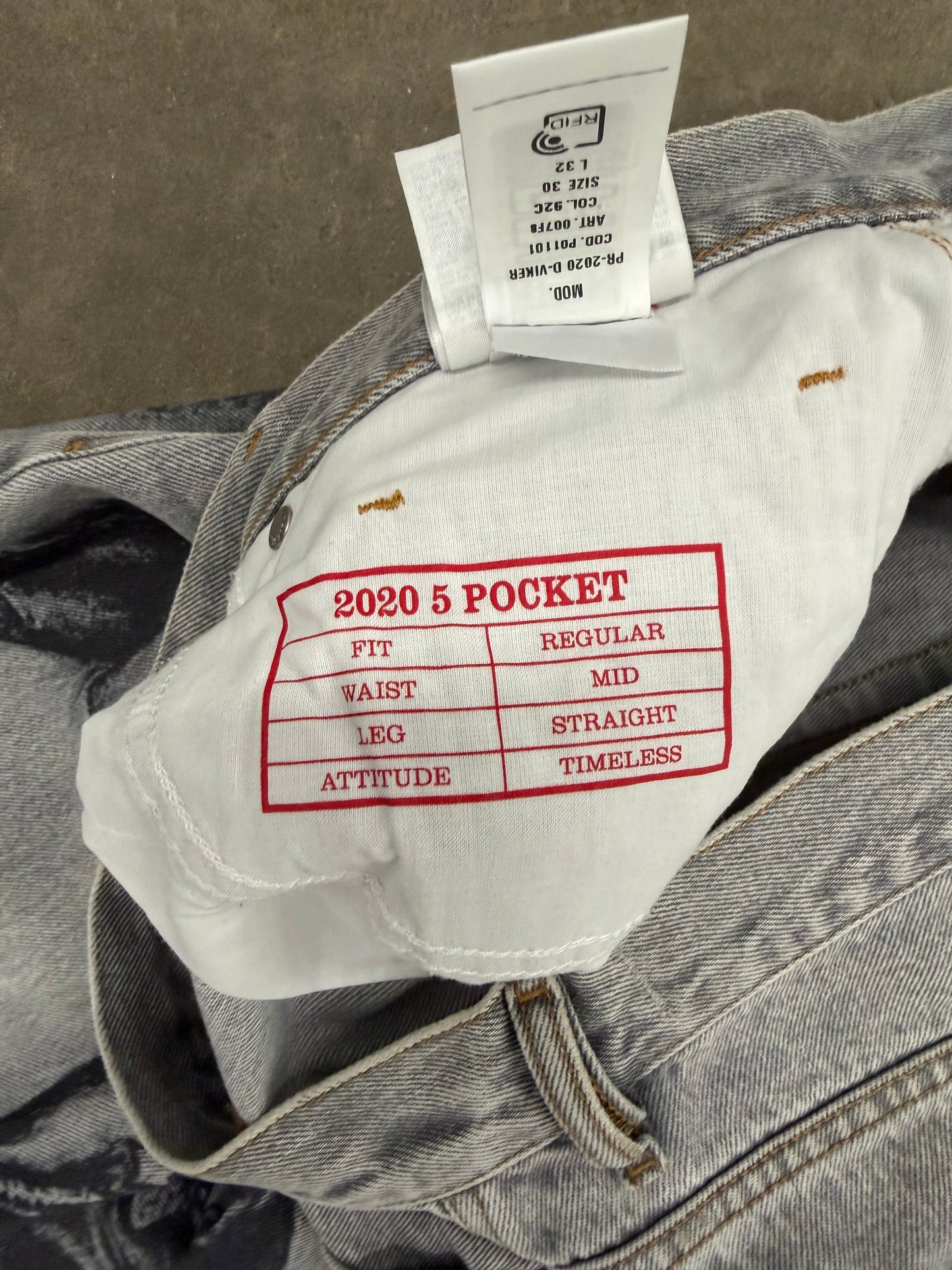 Diesel Industries Archive Denim Made in Italy (33x32)