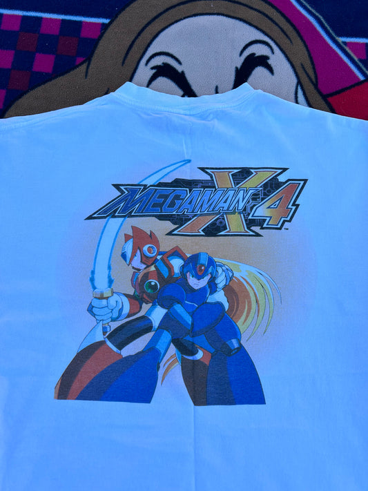 Vintage 1996 Megaman X4 Capcom Mullet Size XL