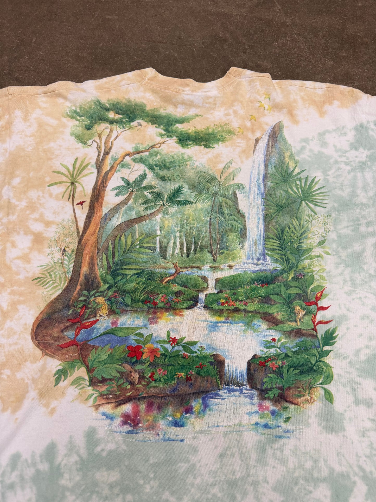 1991 Liquid Blue Rainforest Tee (XXL)