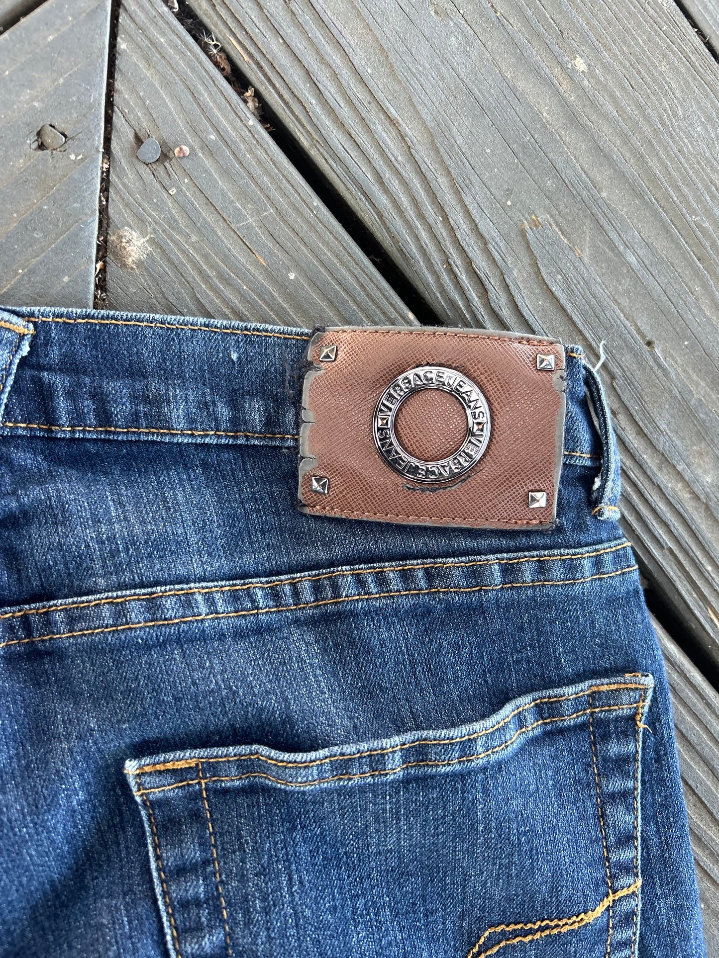 2000s Versace Jeans Straight Fit Denim (32x32)