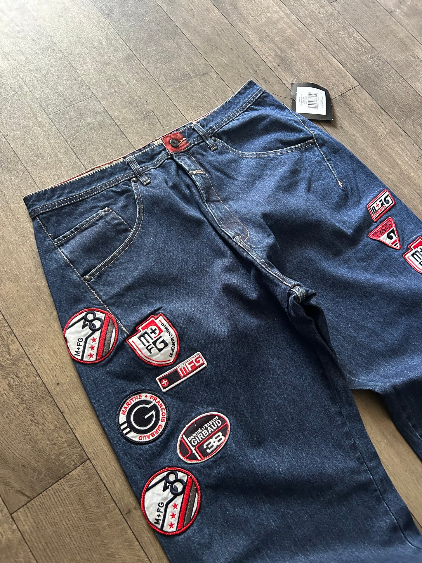 2000’s Girbaud “Back X Patch” Denim Jeans (size 38)