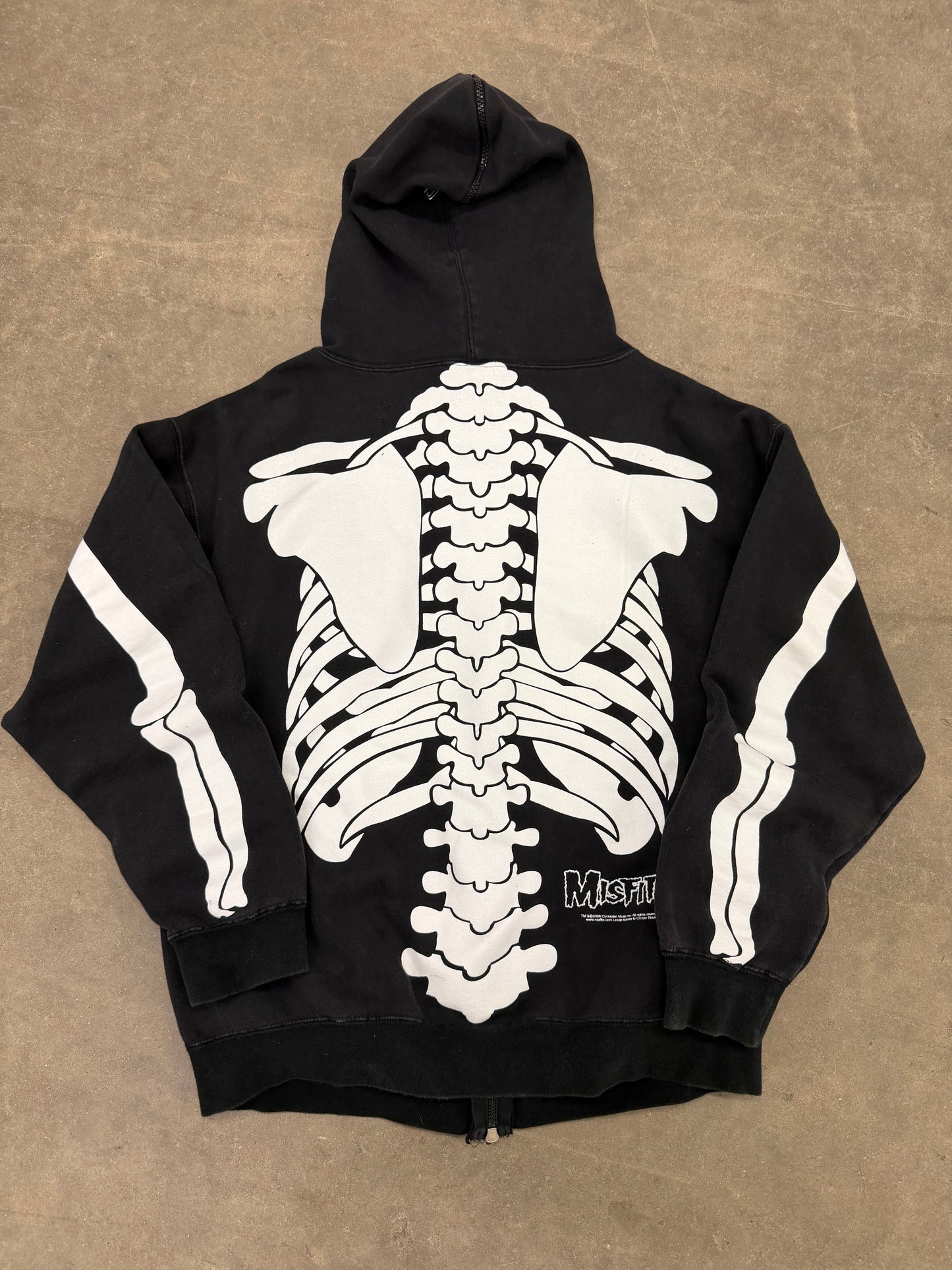 00s MisFits Grail Full Zip-Up Hoodie (Large)