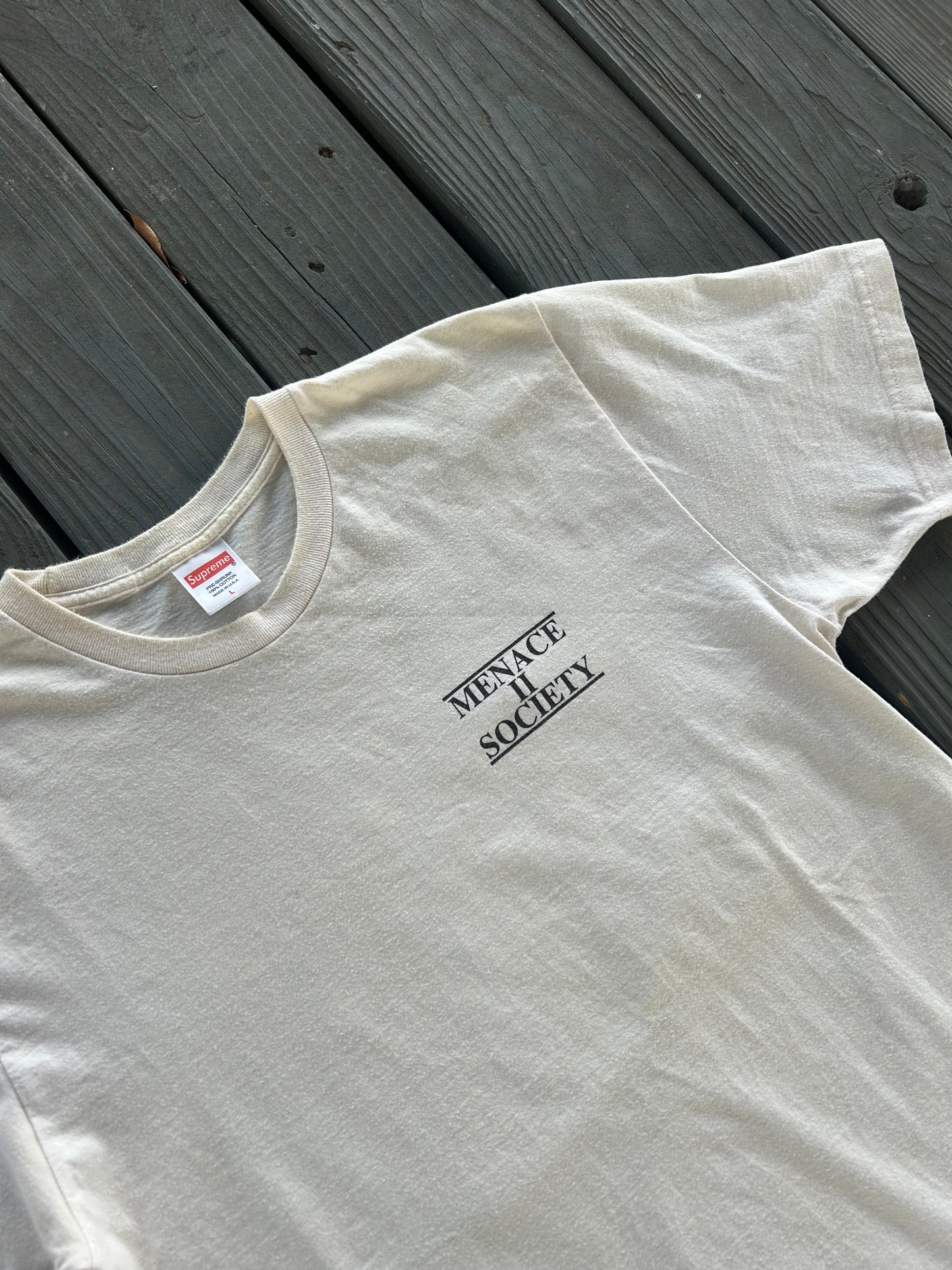 2017 Supreme Menace II Society Shirt (Large)
