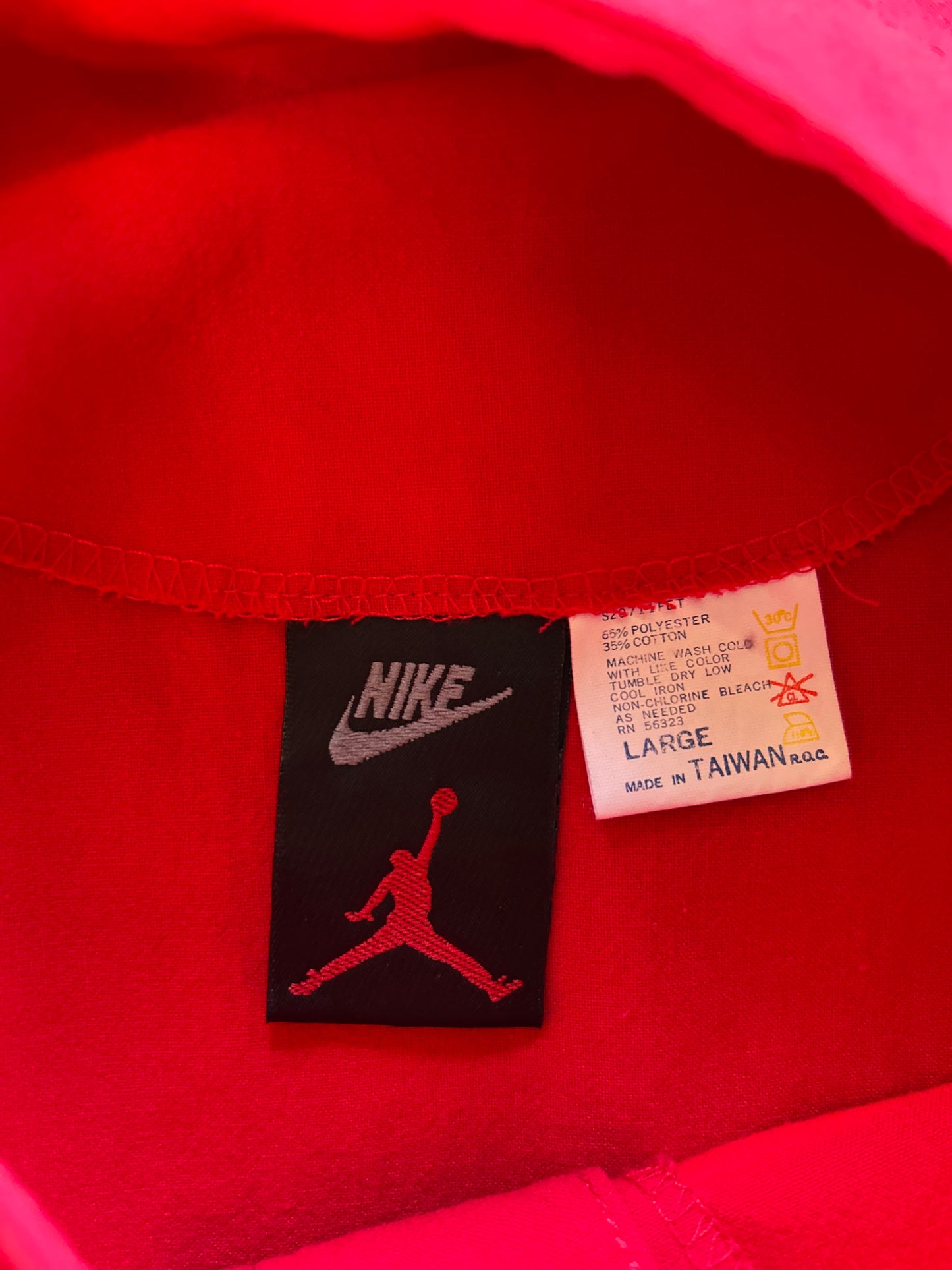 1990’s Authentic Nike Air Michael Jordan NBA Baseball Jersey (Large)