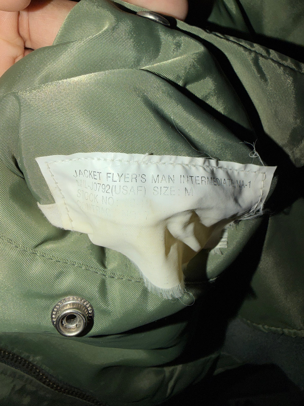 70’s Air Power Hasqvarna Bomber Jacket (M)